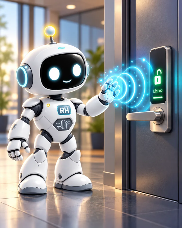 RH-Bot: Digital adgangsbeslutning, fysisk oplåsning