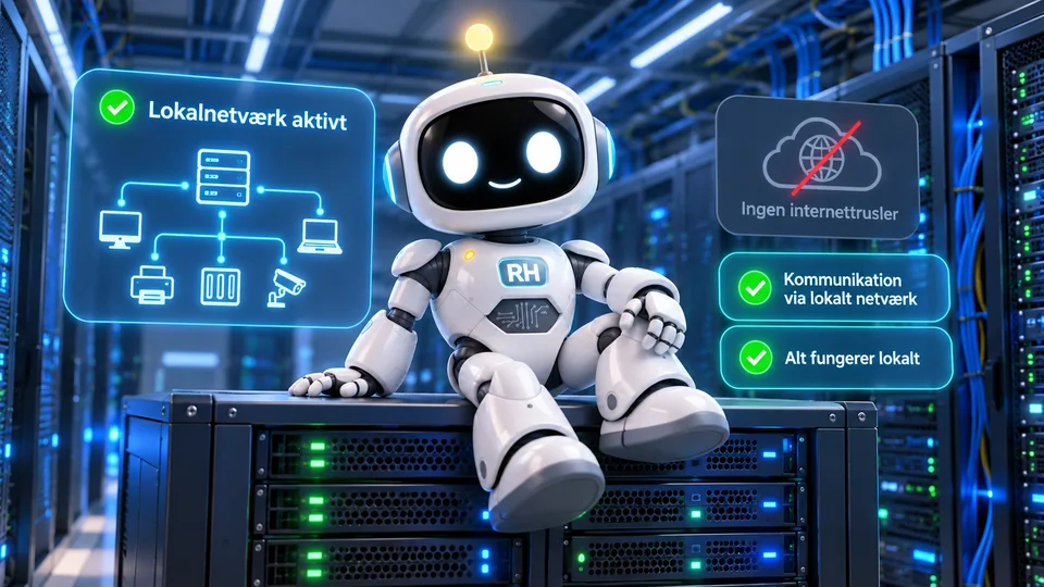 RH-Bot ved en lokal RelayHub-server