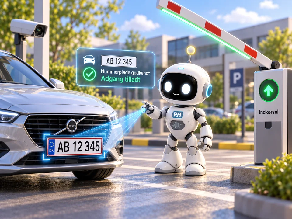 RH-Bot: Porte, bomme og automatisk adgangskontrol