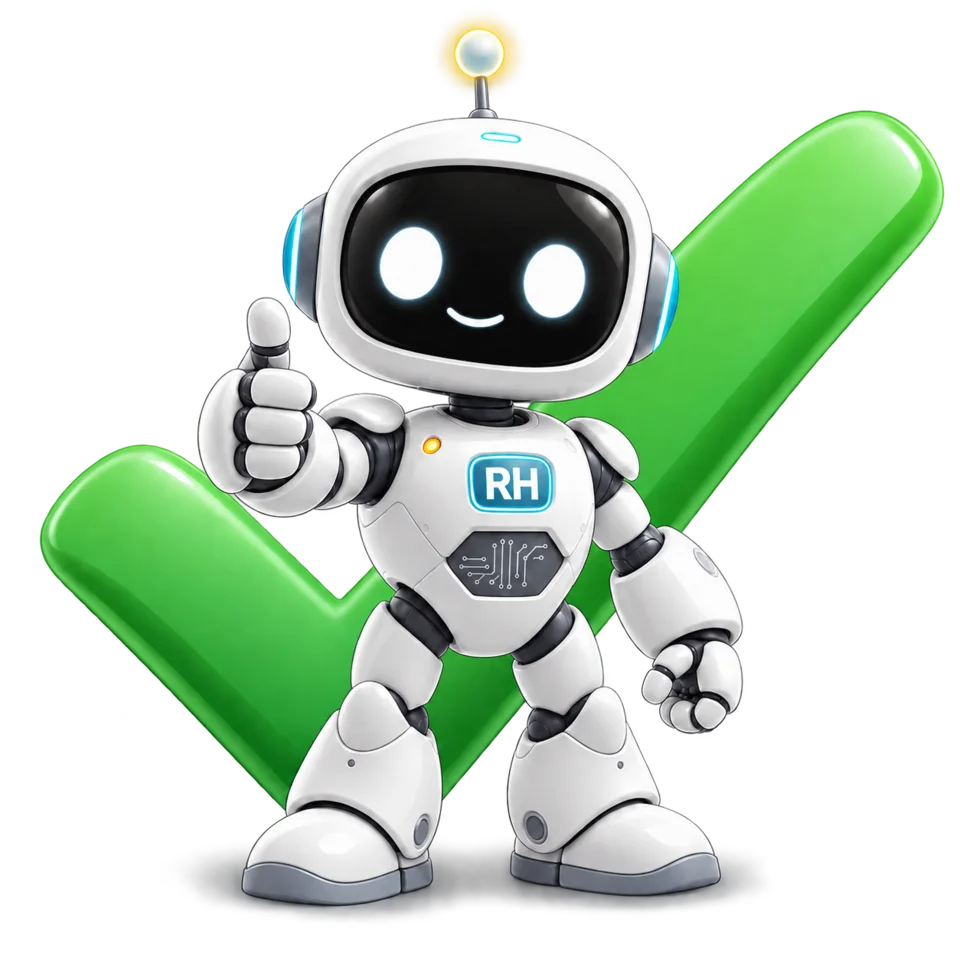 RH-Bot giver tommel op: beskeden er sendt
