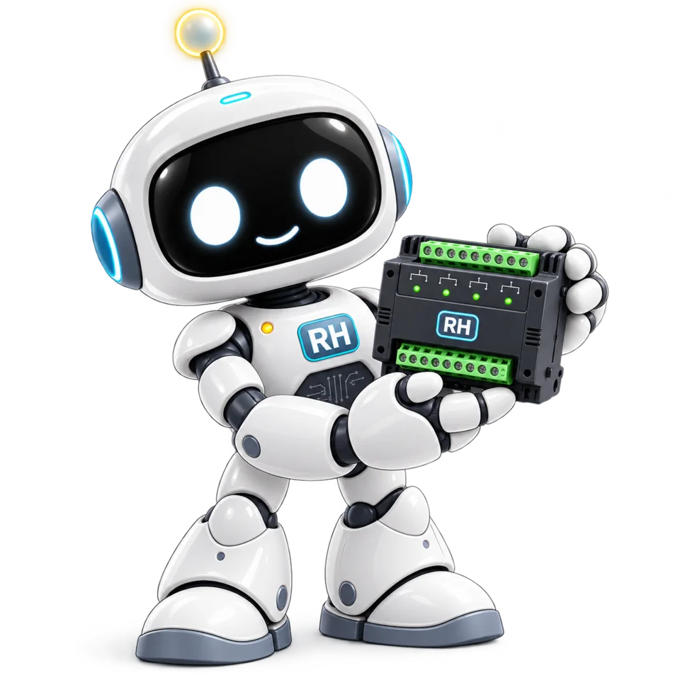 RH-Bot viser en relæcontroller frem
